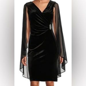 R&M Richards Size 10 Velvet Dress